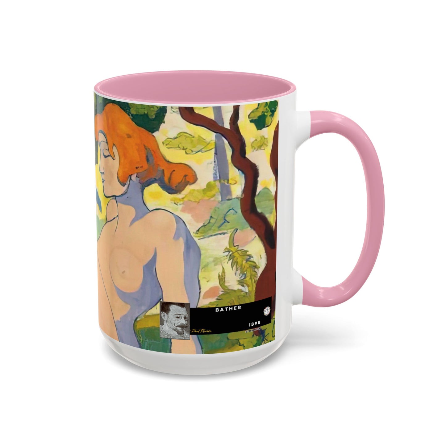 Ranson, Paul - Bather (1898) - Colorful Accent Mugs