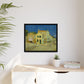 Van Gogh, Vincent - The Yellow House (1888) - Matte Canvas, Framed