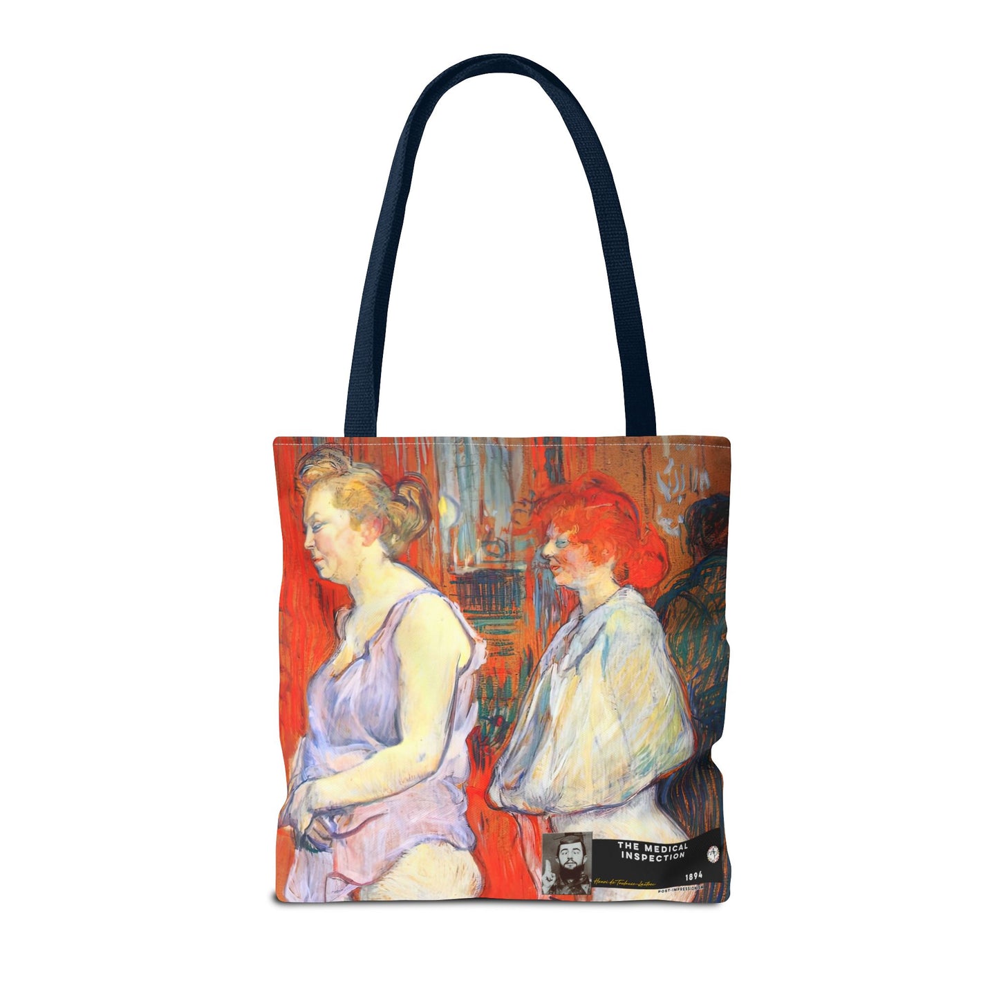 Toulouse-Lautrec, Henri - The Medical Inspection (1894) - Tote Bag