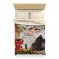 Cézanne, Paul - A Modern Olympia (1874) - Microfiber Duvet Cover