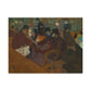 Lautrec, Henri - At the Moulin Rouge (1892) - Canvas Block, unframed