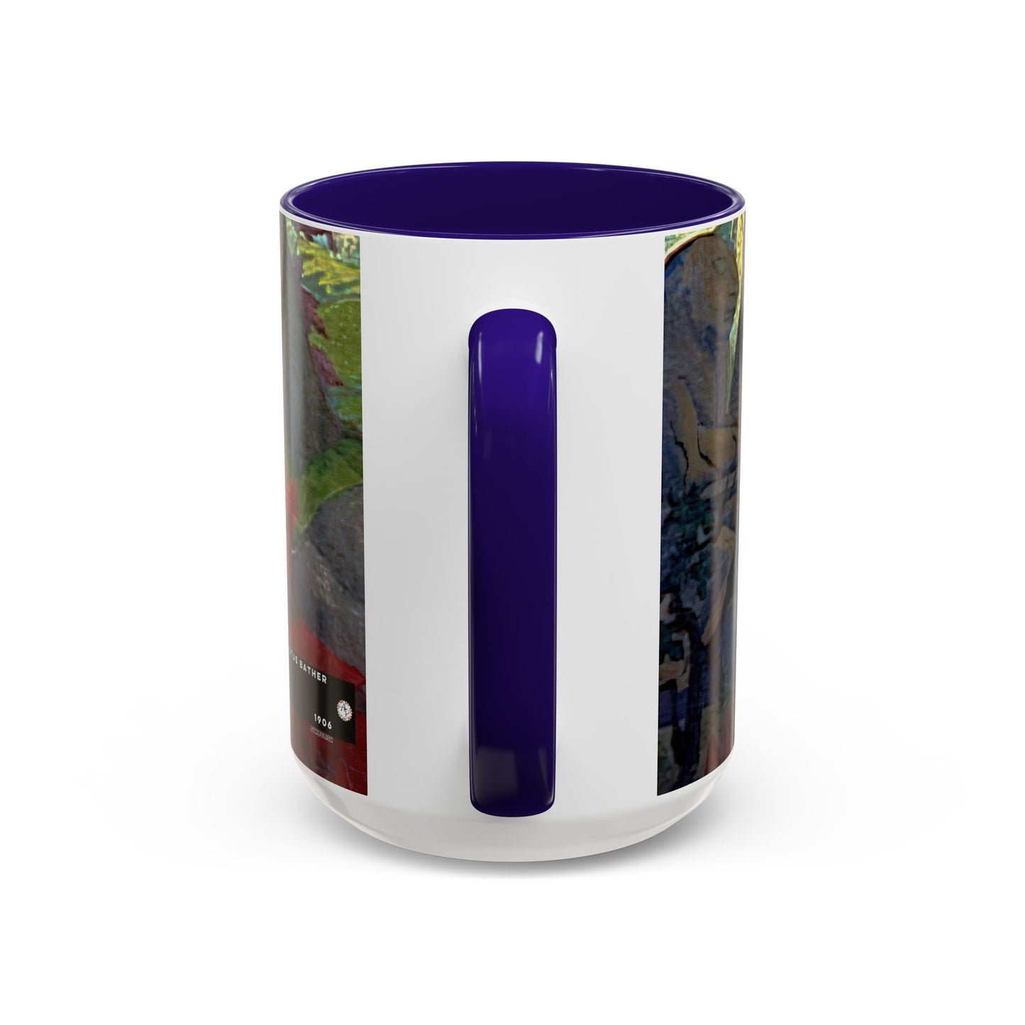 Ranson, Paul - The Lotus Bather (1906) - Colorful Accent Mugs
