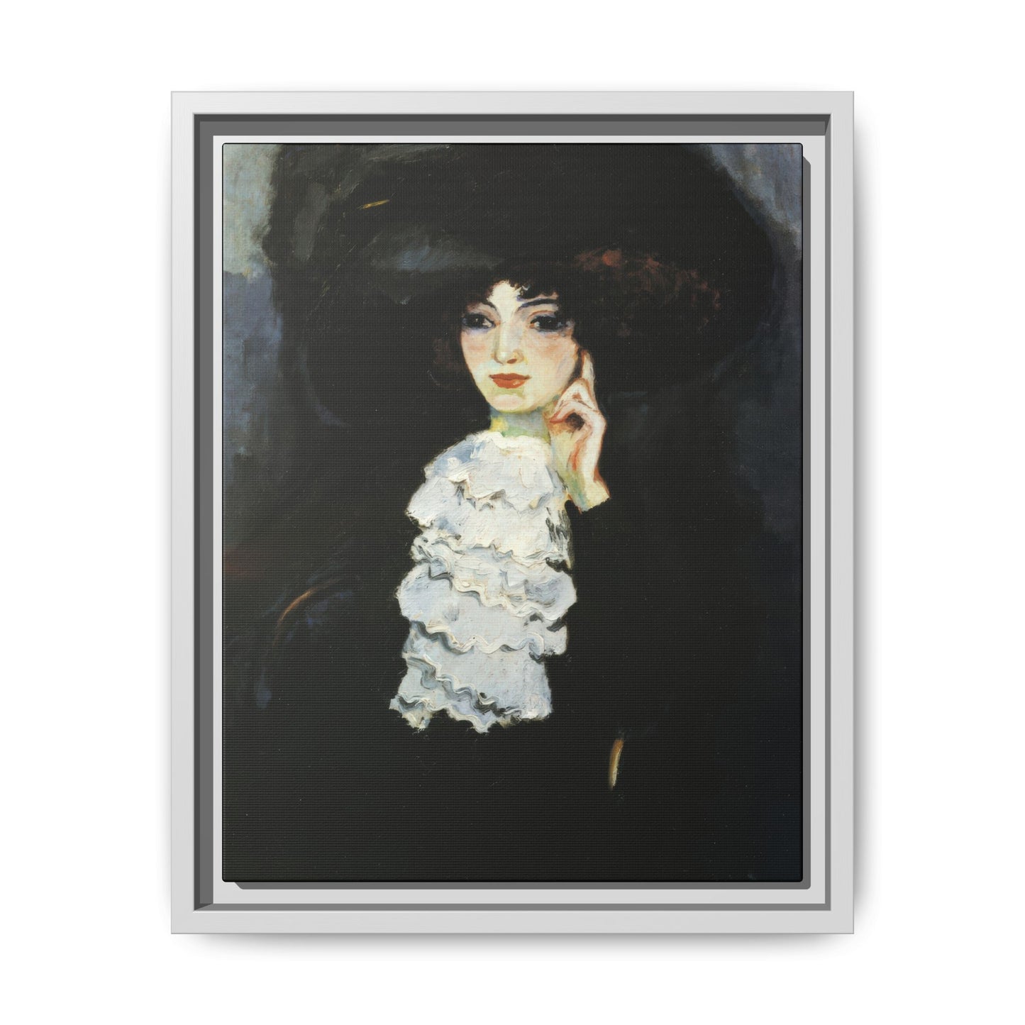 Van Dongen, Kees - Woman with Frill (1905) - Matte Canvas, Framed