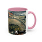 Cézanne, Paul - A Modern Olympia (1874) - Colorful Accent Mugs