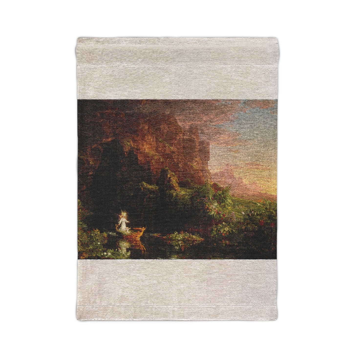 Cole. Thomas - The Voyage of Life: Childhood (1842) - Woven Wall Tapestry