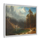 Bierstadt, Albert - Mount Corcoran (1877) - Matte Canvas, Framed