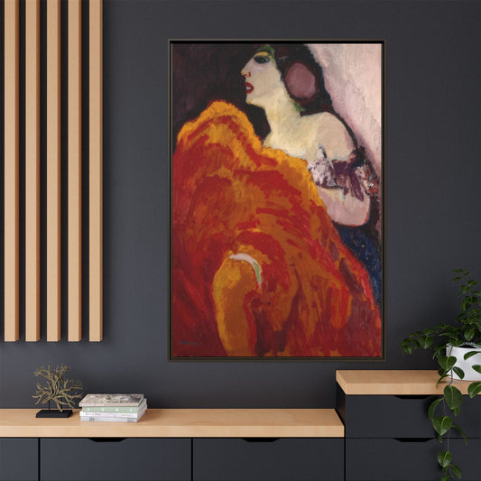 Van Dongen, Kees - The Red Dancer (1907) - Matte Canvas, Framed