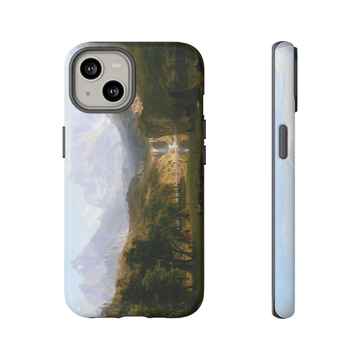 Bierstadt, Albert - The Rocky Mountains, Lander’s Peak (1863) - Tough Phone Cases