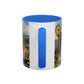 Redon, Odilon - The Cyclops (1914) - Colorful Accent Mugs