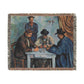 Cézanne, Paul - The Card Players (1892) - Woven Blanket