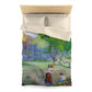 Ranson, Paul - Picking Flowers (1890) - Microfiber Duvet Cover