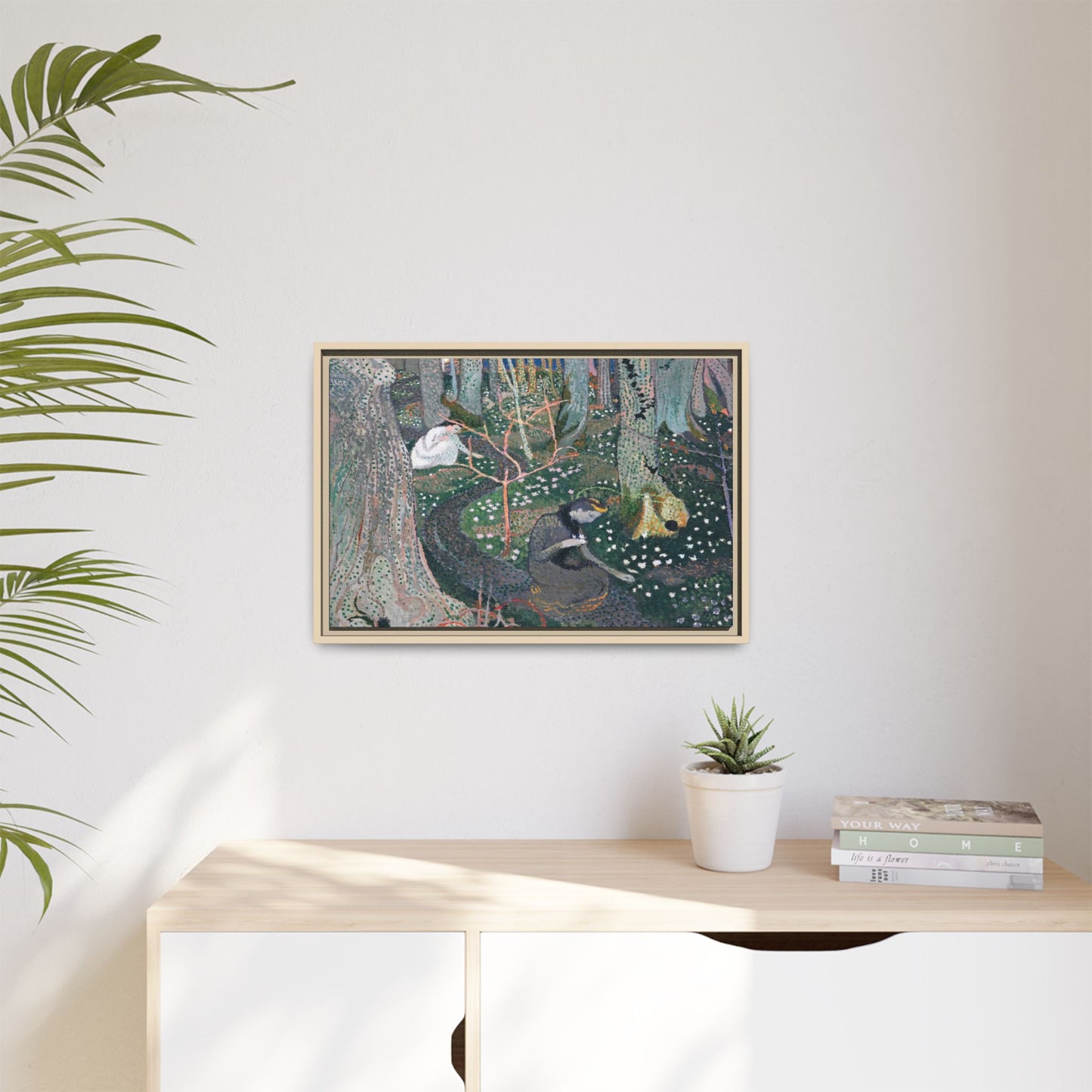 Denis, Maurice - April (1892) - Matte Canvas, Framed
