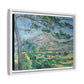 Cézanne, Paul - Mont Sainte-Victoire with Large Pine (1887) - Matte Canvas, Framed