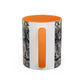 Pacio, Adam - Memento Mori Mandala - Colorful Accent Mugs