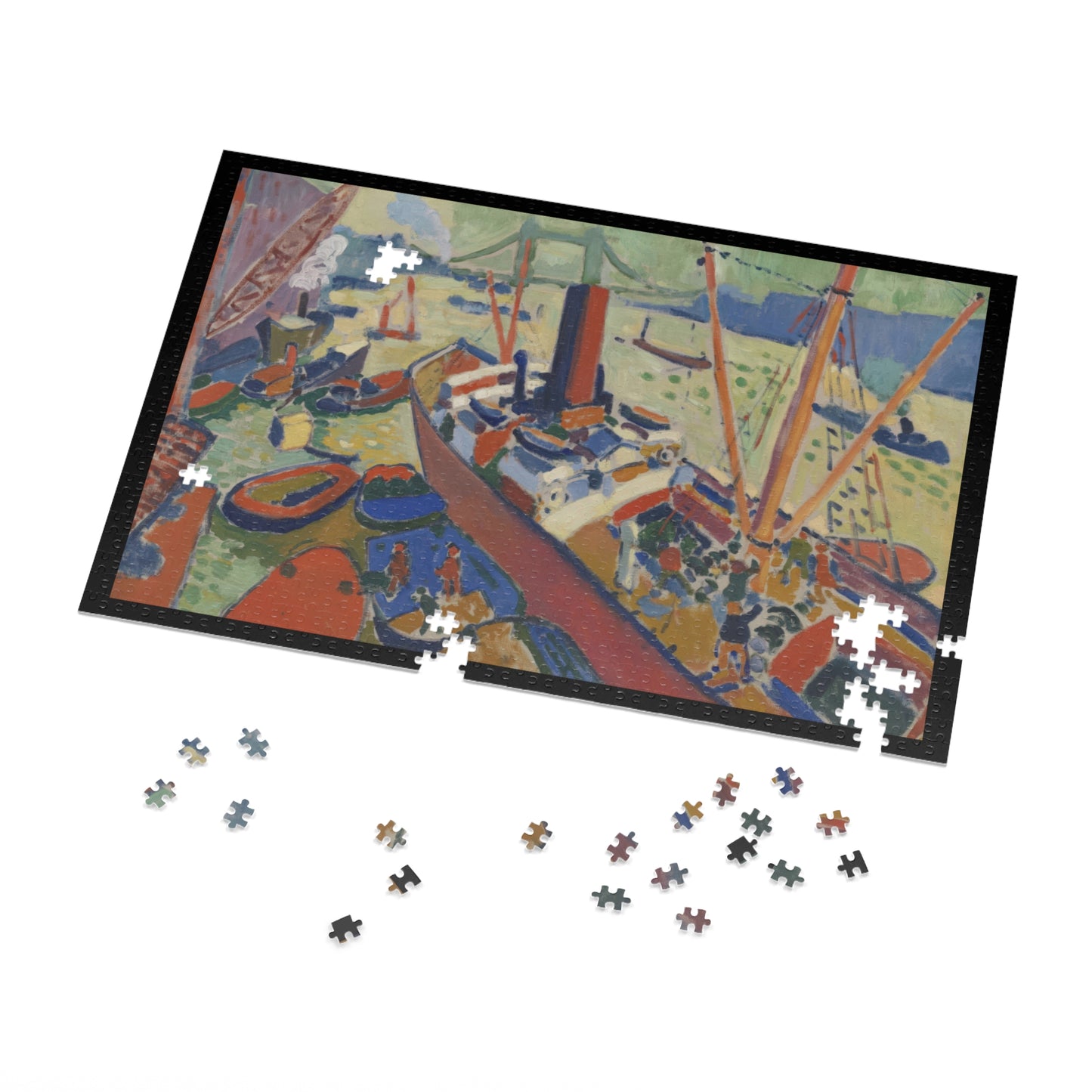 Derain, André - The Pool of London (1906) - 1000pc Jigsaw Puzzle