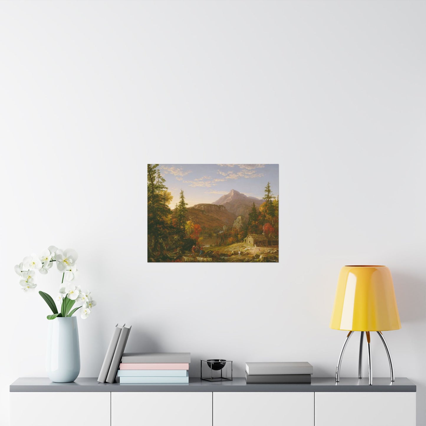 Cole. Thomas - The Hunter's Return (1845) - Satin Posters