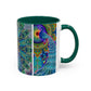 Pacio, Adam - Melek Taus Mandala - Colorful Accent Mugs