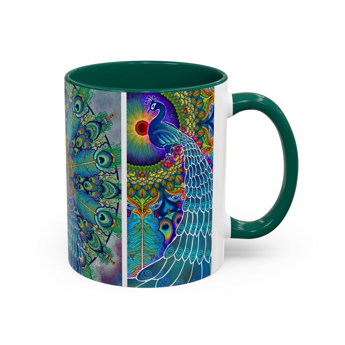 Pacio, Adam - Melek Taus Mandala - Colorful Accent Mugs