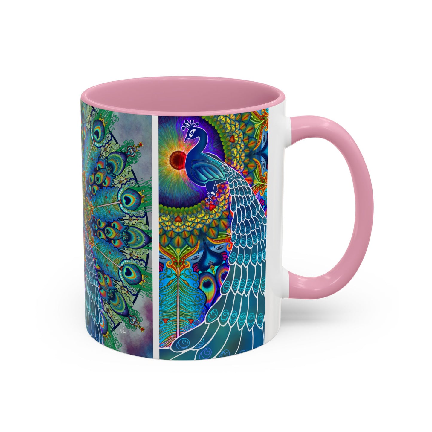 Pacio, Adam - Melek Taus Mandala - Colorful Accent Mugs
