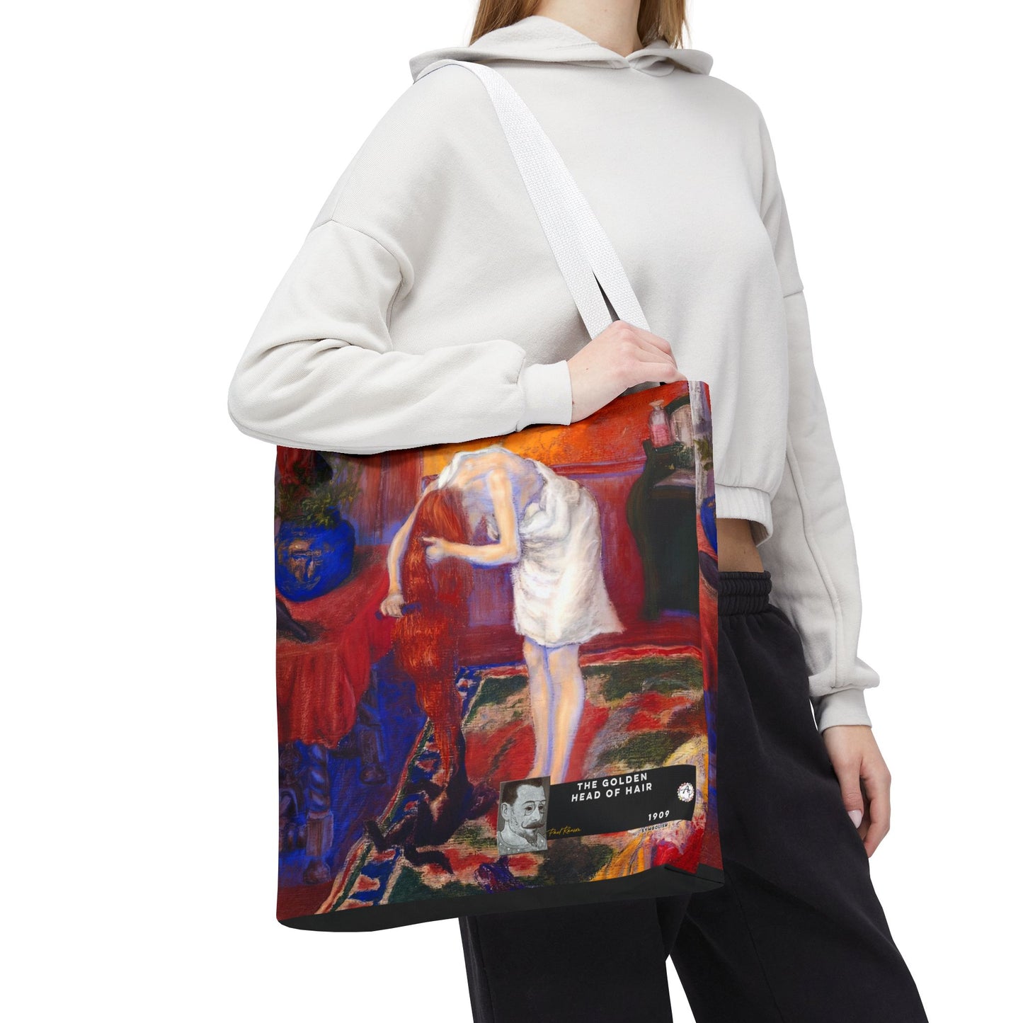 Ranson, Paul - The Golden Head of Hair (1909) - Tote Bag