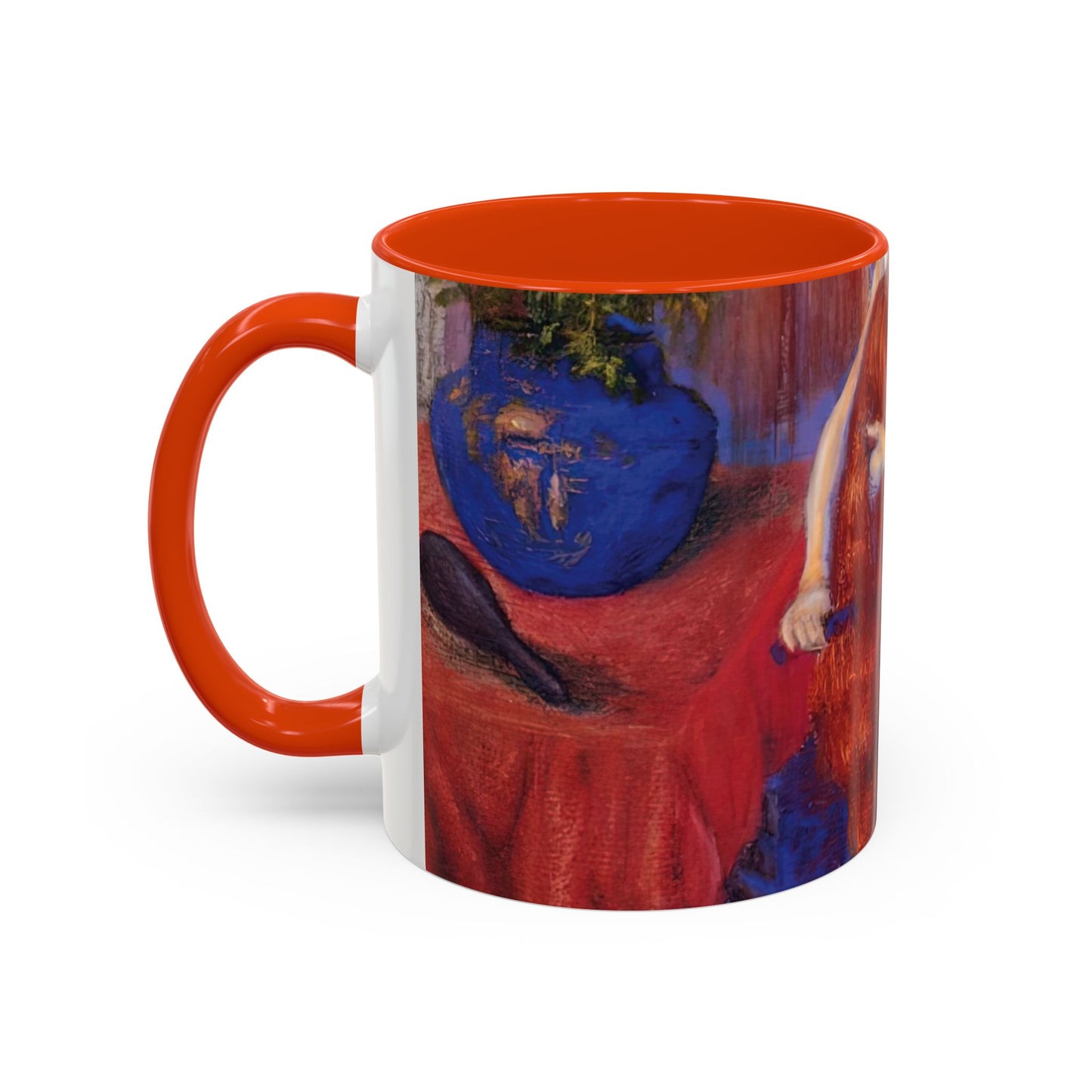 Ranson, Paul - The Golden Head of Hair (1909) - Colorful Accent Mugs