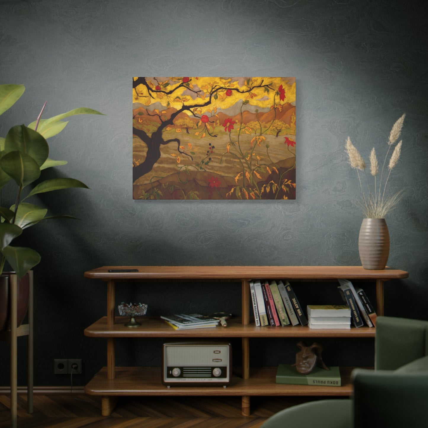 Ranson, Paul - Apple Tree with Red Fruit (1902) - Canvas Block, unframed