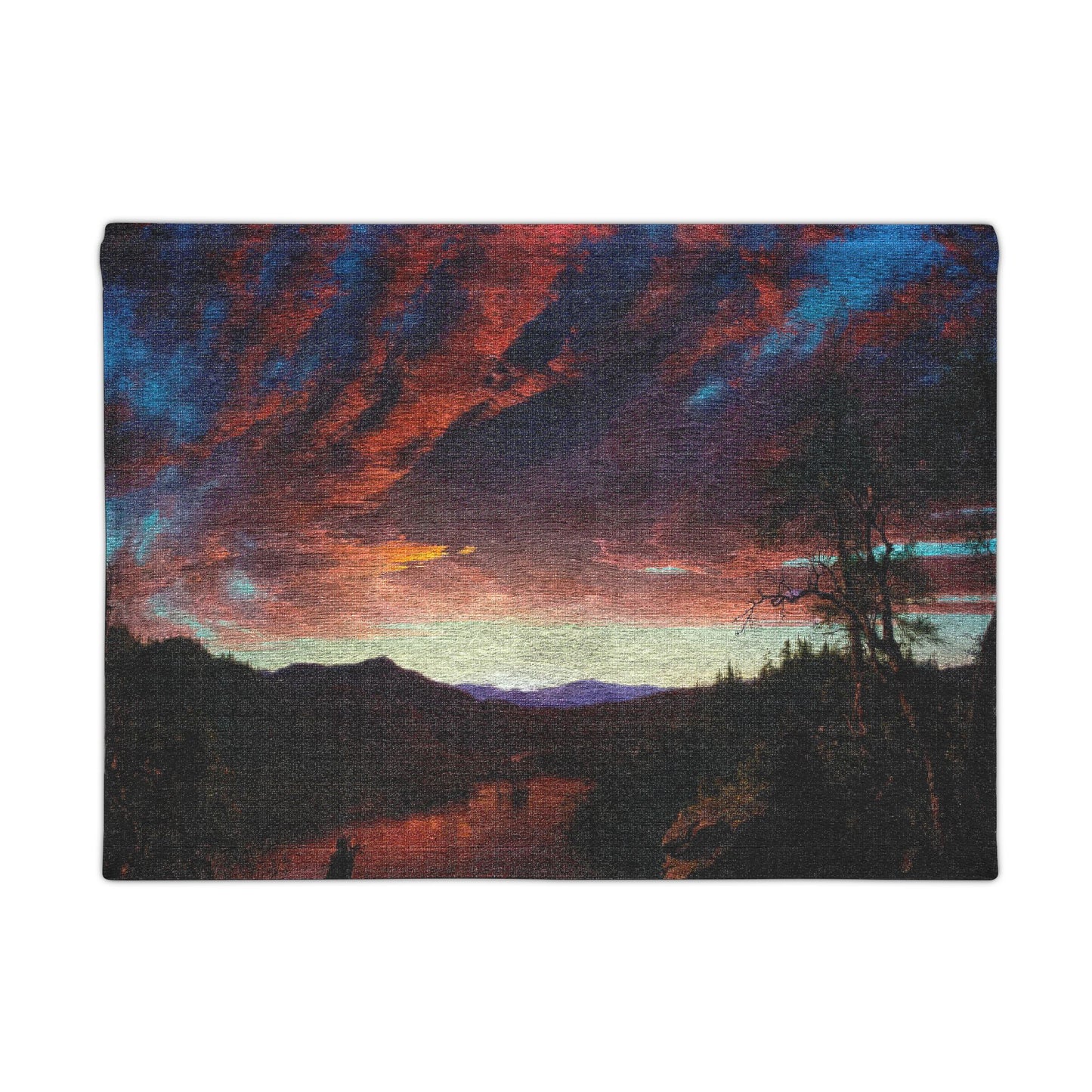 Church, Frederic Edwin - Twilight in the Wilderness  (1860) - Woven Wall Tapestry