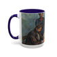 Cézanne, Paul - The Card Players (1892) - Colorful Accent Mugs