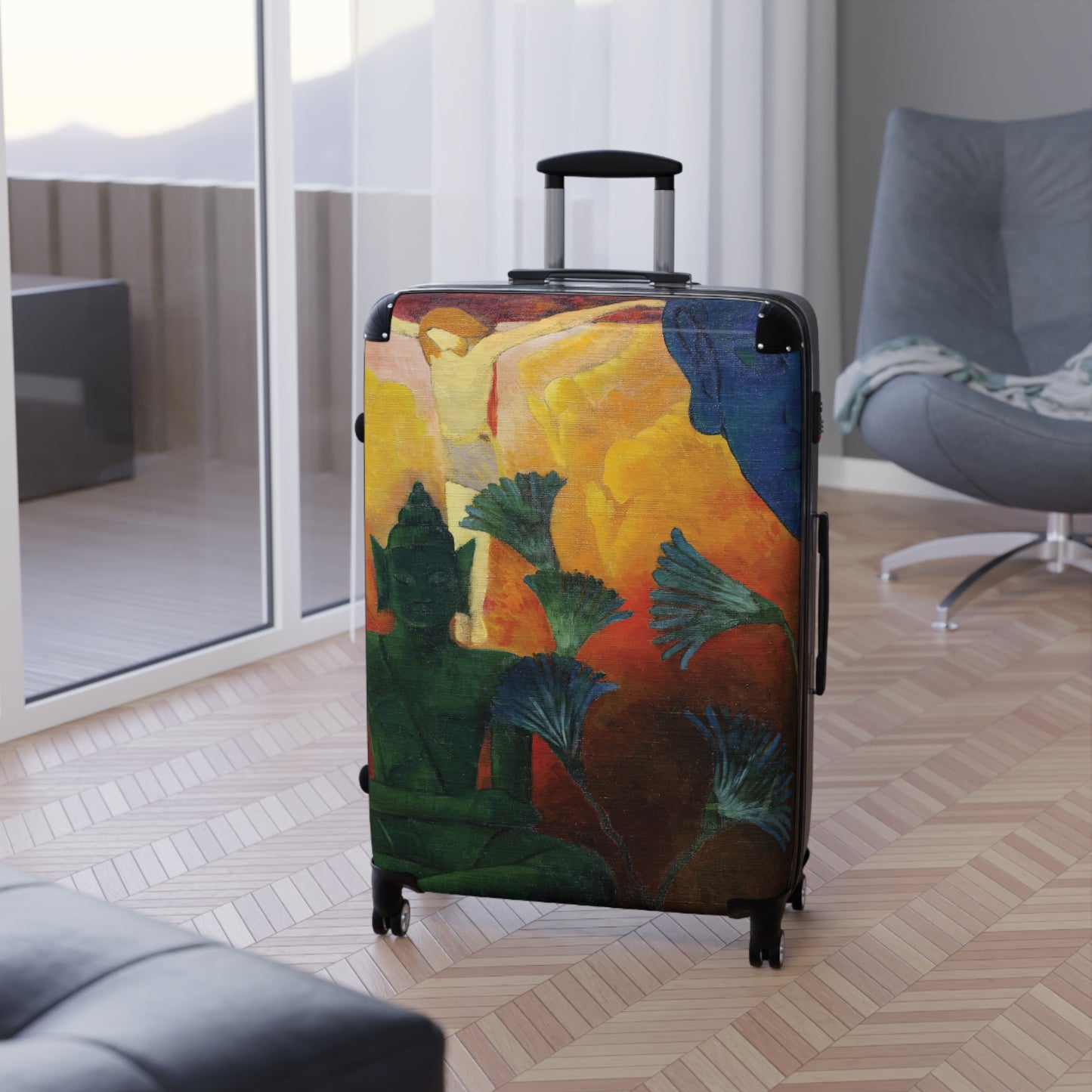 Ranson, Paul - Christ and Buddha (1890) - Suitcase