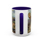 Redon, Odilon - The Cyclops (1914) - Colorful Accent Mugs