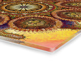 Lion Summer Mandala - Acrylic Block