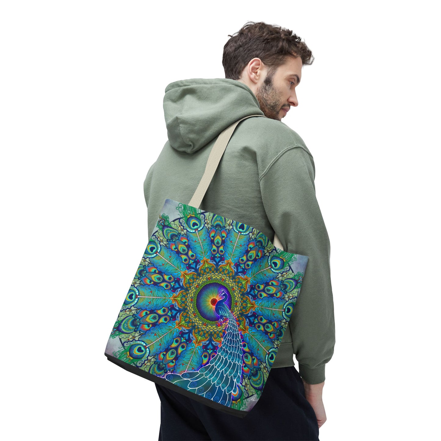 Pacio, Adam - Melek Taus Mandala - Tote Bag