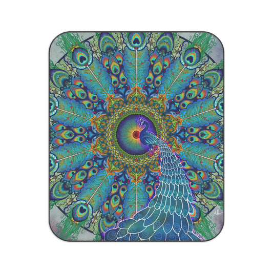 Melek Taus Mandala - Picnic Blanket