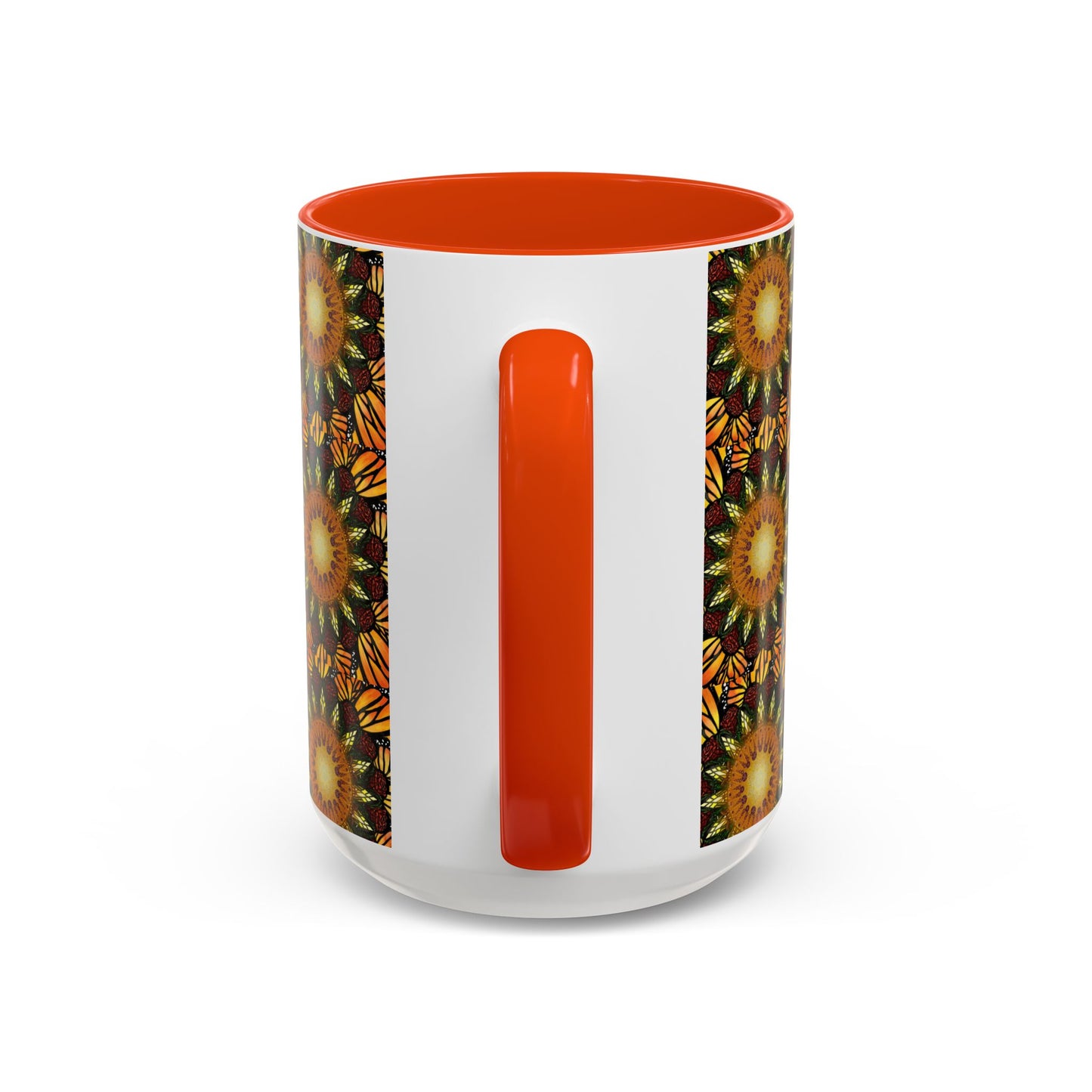 Pacio, Adam - Monarch Butterfly Mandala - Colorful Accent Mugs