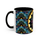 Obsidian Grandmothers Mandala - Colorful Accent Mugs
