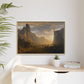 Bierstadt, Albert - Looking Down Yosemite Valley (1865) - Matte Canvas, Framed