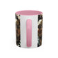Courbet, Gustave - The Desperate Man (1843) - Colorful Accent Mugs