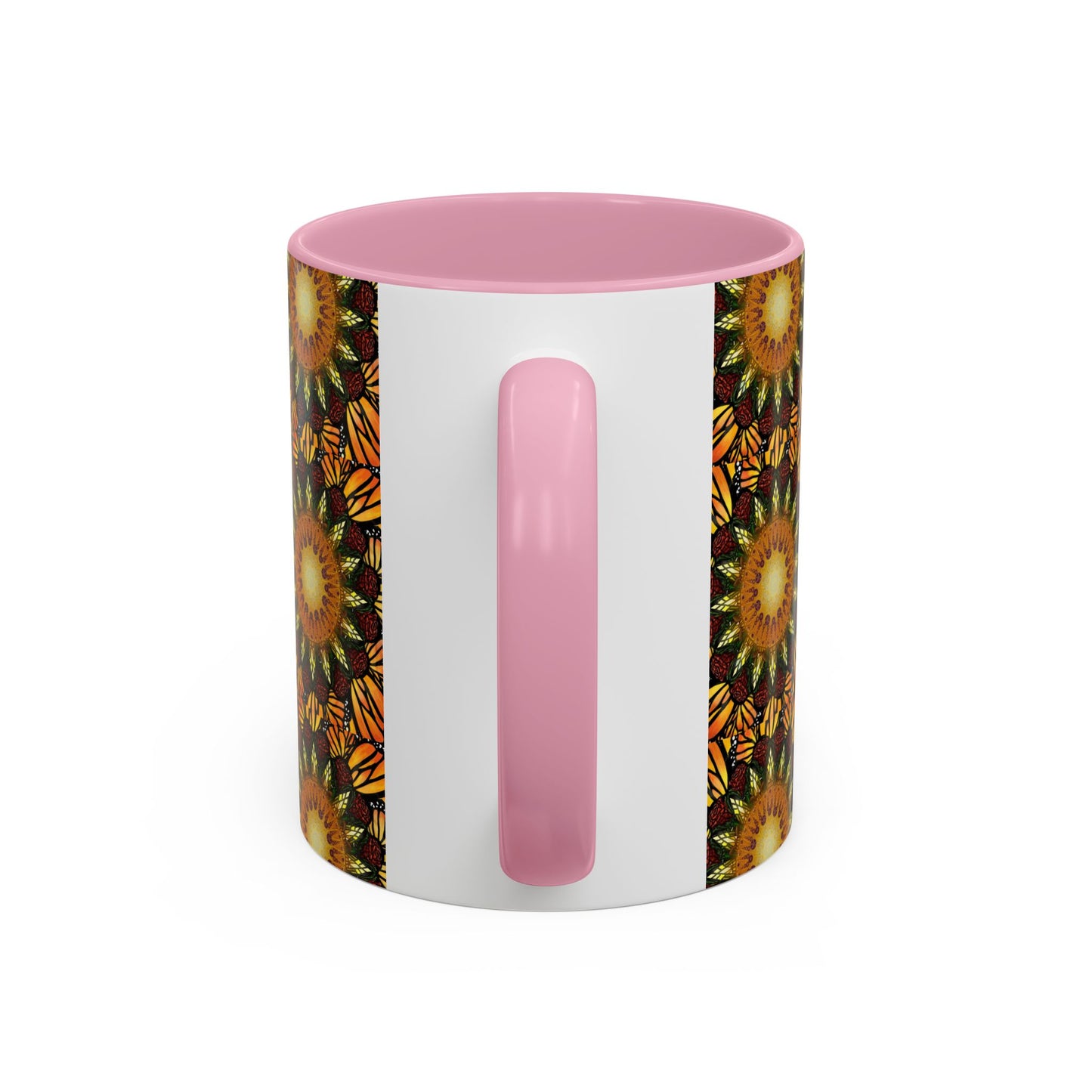 Pacio, Adam - Monarch Butterfly Mandala - Colorful Accent Mugs