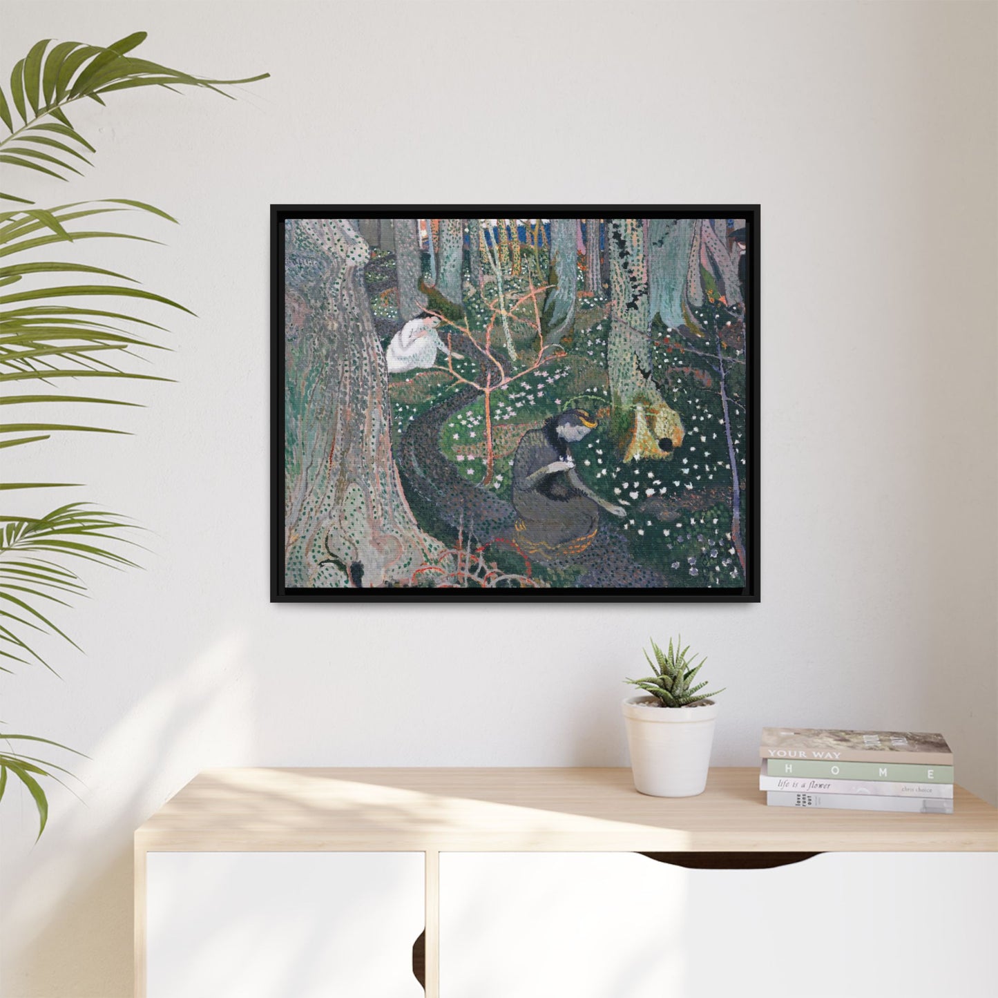 Denis, Maurice - April (1892) - Matte Canvas, Framed