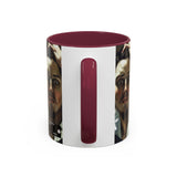 Courbet, Gustave - The Desperate Man (1843) - Colorful Accent Mugs