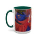 Ranson, Paul - The Golden Head of Hair (1909) - Colorful Accent Mugs