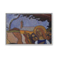Filiger, Charles - Virgin and Two Angels (1895) - Matte Canvas, Framed