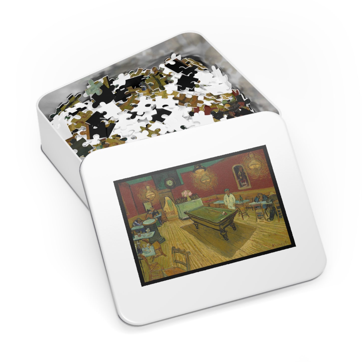 Van Gogh, Vincent - The Night Cafe (1888) - 1000pc Jigsaw Puzzle