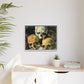 Cézanne, Paul - Pyramid of Skulls (1901) - Matte Canvas, Framed