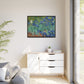 Van Gogh, Vincent - Irises (1889) - Matte Canvas, Framed