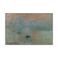 Monet, Claude - Impression, Sunrise (1872) - Canvas Block, unframed