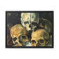 Cézanne, Paul - Pyramid of Skulls (1901) - Matte Canvas, Framed