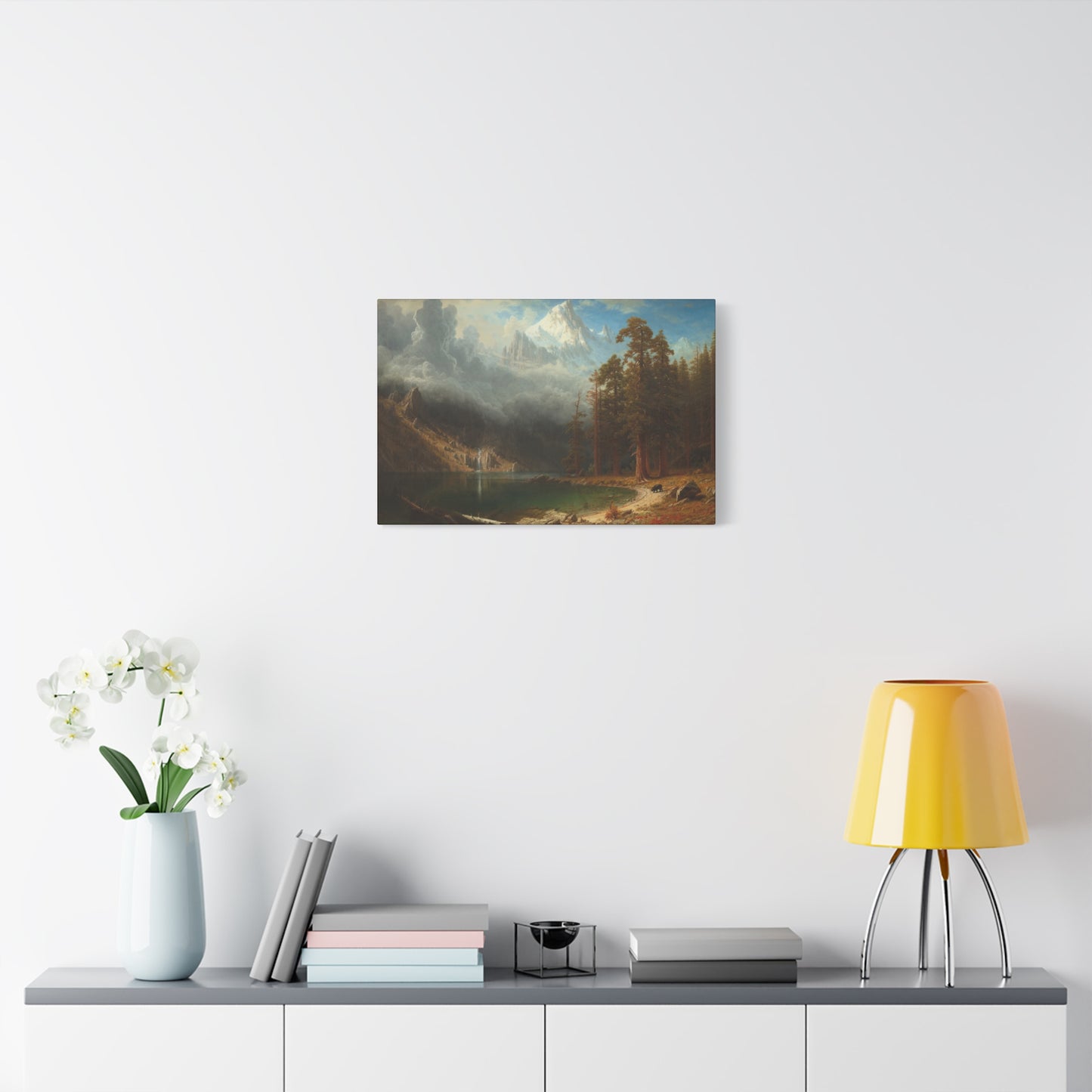 Bierstadt, Albert - Mount Corcoran (1877)- Canvas Block, unframed