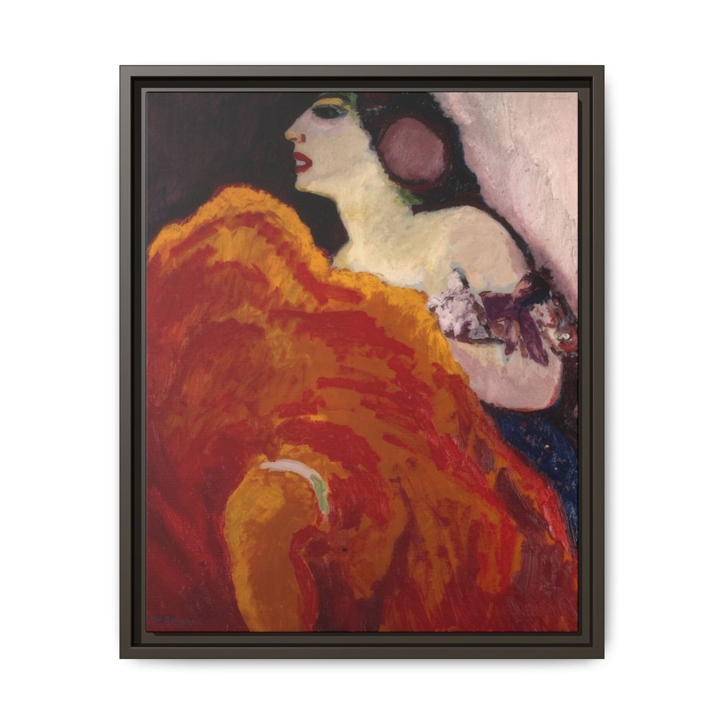 Van Dongen, Kees - The Red Dancer (1907) - Matte Canvas, Framed