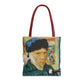 Van Gogh, Vincent - Self Portrait with Bandaged Ear (1889) - Tote Bag